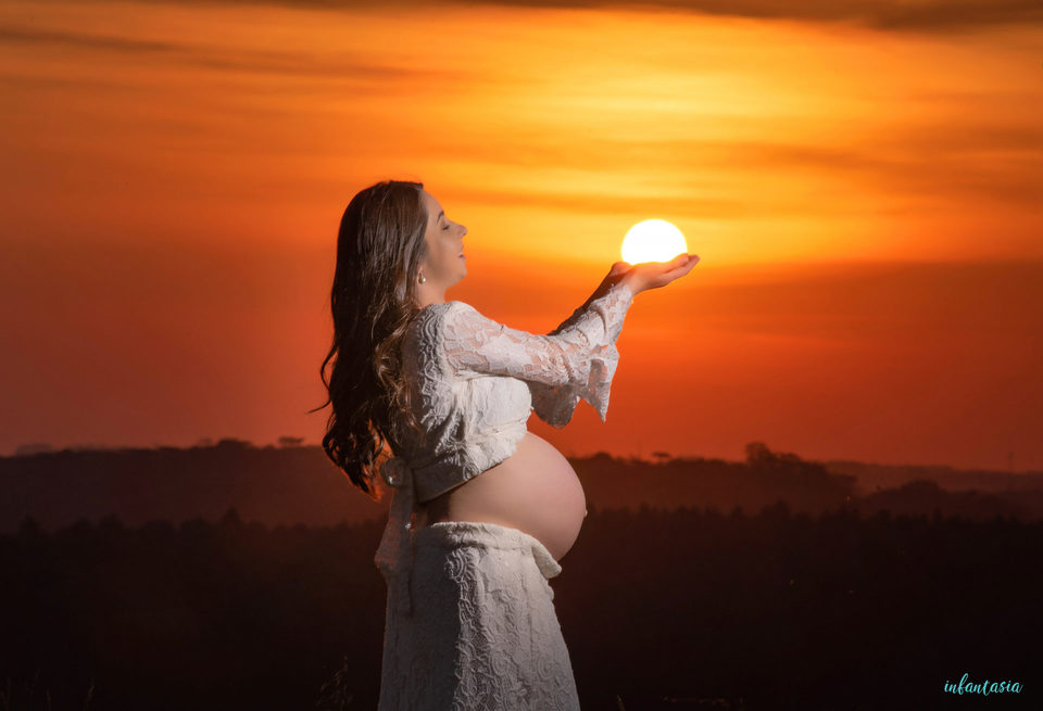 Gestante - Angélica à espera da Júlia