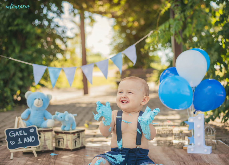 Smash the Cake - Gael 1 ano