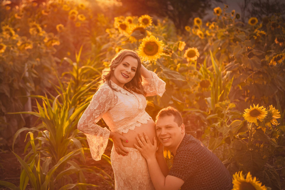 Gestante - Daniele à espera da Sophia